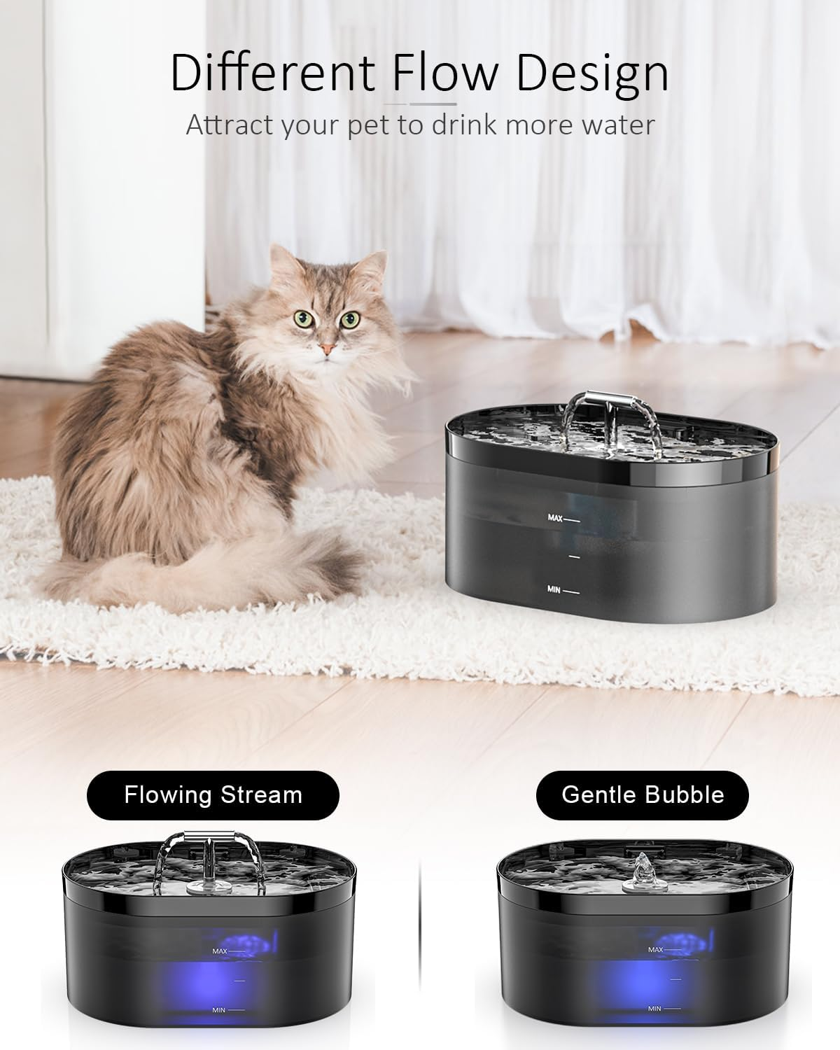 Cat Water Fountain Pet Fountain Automatic Pet Water Fountain