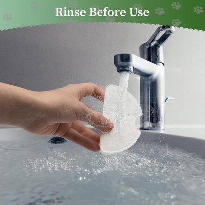 Replacement Filters & Replacement Pre-Filter Sponges for 2.2L/74oz Automatic Pet Water Fountain Stainless Steel Cat Water Fountain