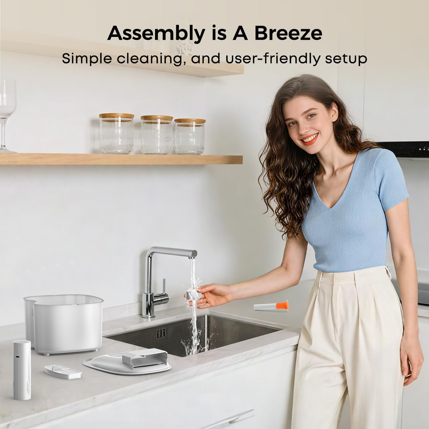 Rechargeable Battery Wireless Cat Water Fountain Operated Cordless Pet Water Fountain